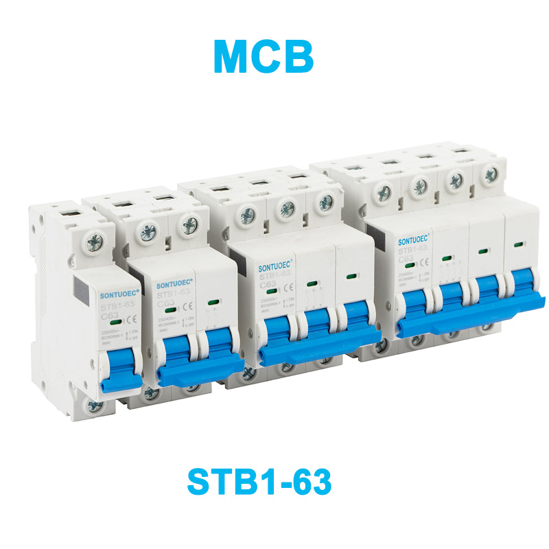 ተወዳዳሪ C65 መዋቅር Stb1-63 ተከታታይ አነስተኛ የወረዳ ዝርፊያ MCB